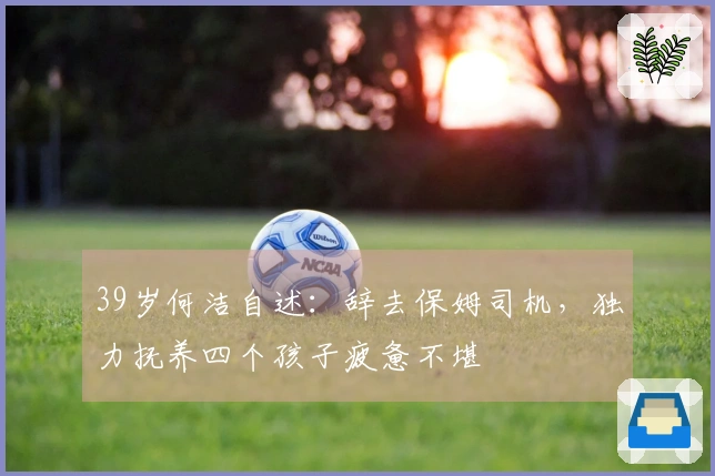 39岁何洁自述：辞去保姆司机，独力抚养四个孩子疲惫不堪